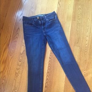 American eagle hi rise jegging dark wash